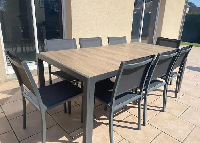 Maison - Velos - Baby-foot - Barbecue Vakantiehuis Granville