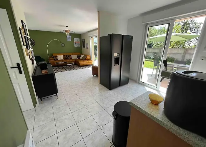 Maison - Velos - Baby-foot - Barbecue Dom wakacyjny Granville